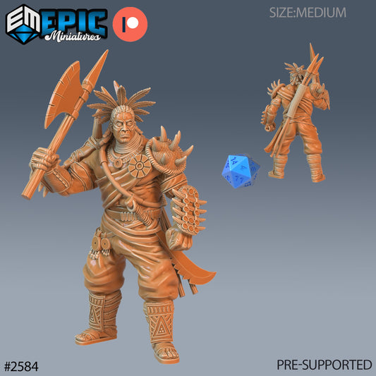 Tribe Champion (3 Variants Available) - Epic Miniatures