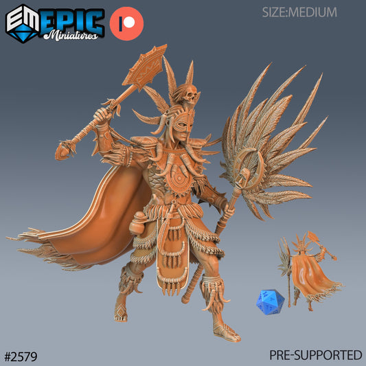 Voodoo Priest (3 Variants Available) - Epic Miniatures