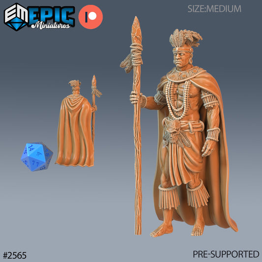 Spear Warrior (3 Variants Available) - Epic Miniatures