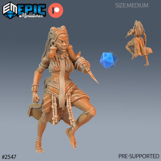 Tribe Princess (3 Variants Available) - Epic Miniatures