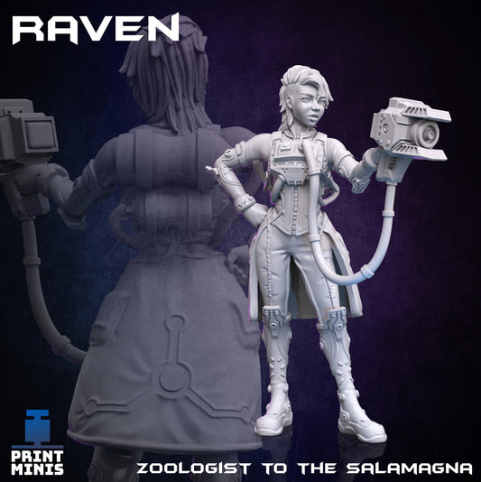 Zoologist Raven - Print Minis