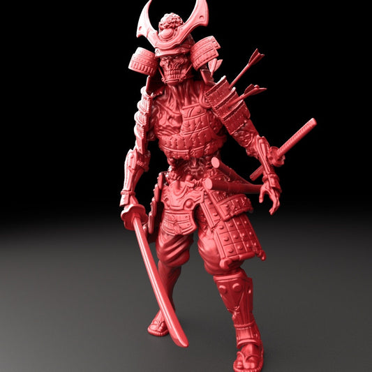 Zombie Samurai (3 Poses Available) - Brayan Nafarrate