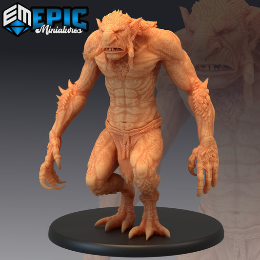 Forest Troll (3 Variants) - Epic Miniatures