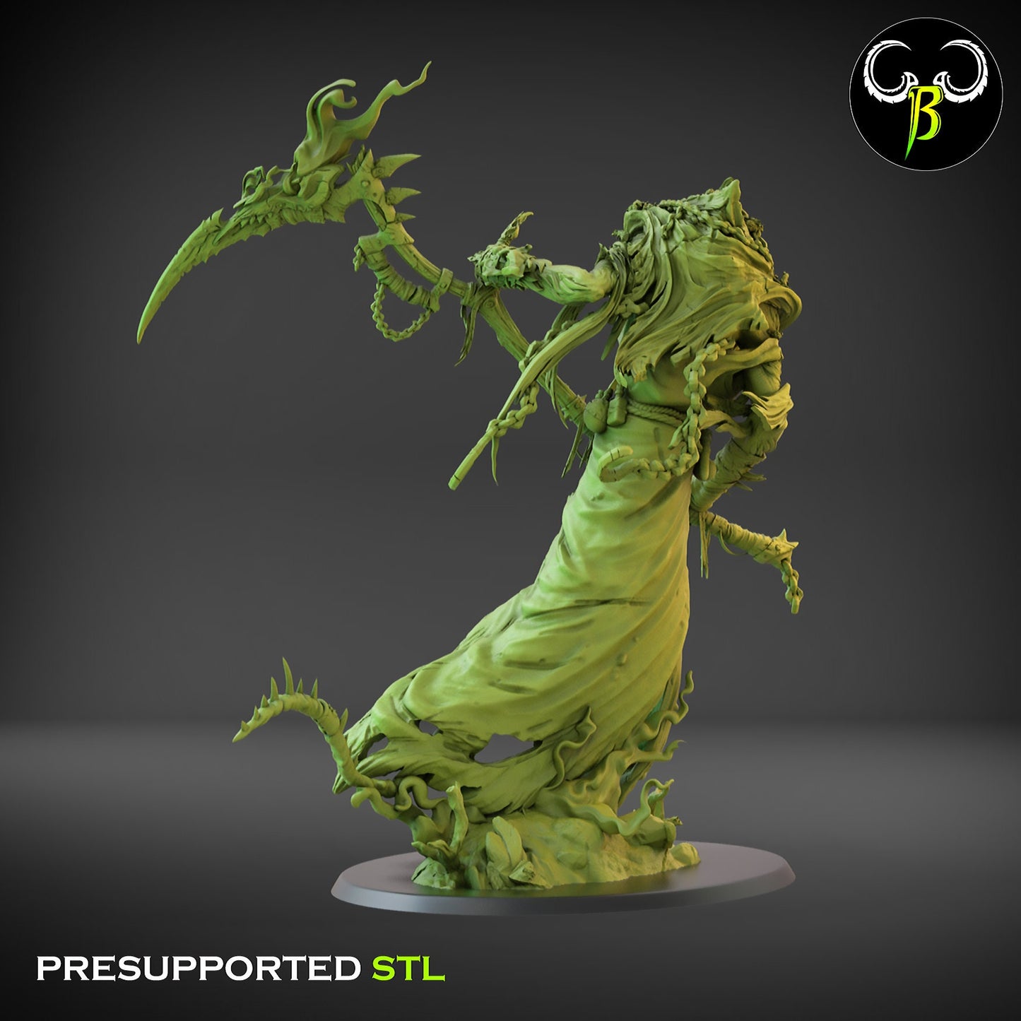 Spectral Plague Overlord - Clay Beast Creations