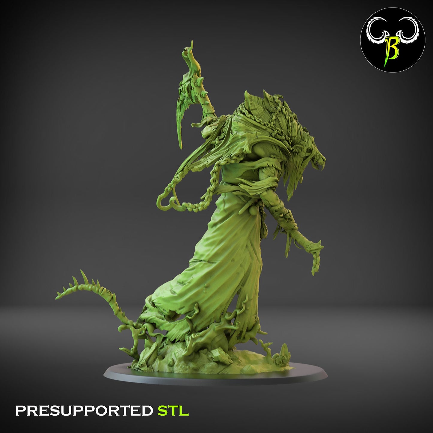 Spectral Plague Overlord - Clay Beast Creations