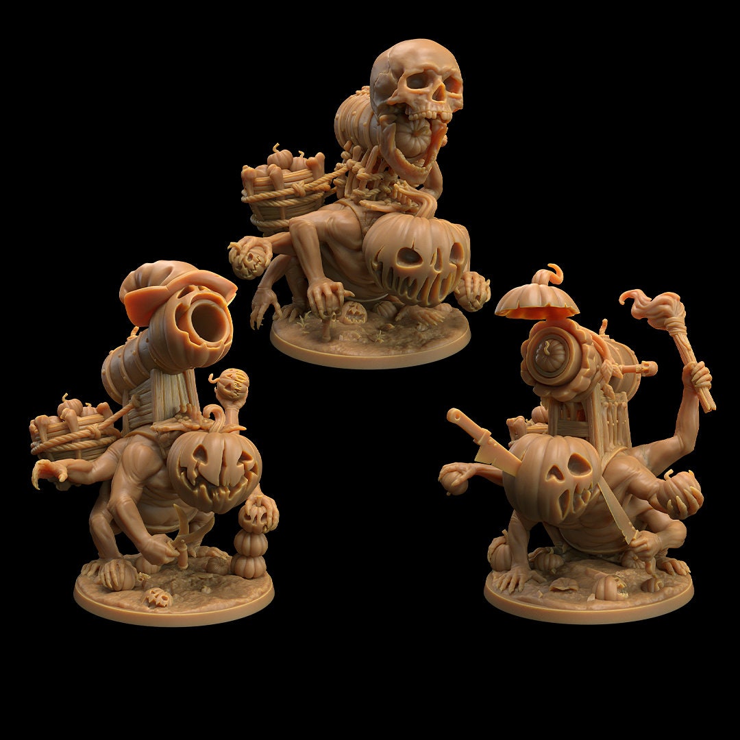 Pumpkannons (3 Variants Available) - Dragon Trapper's Lodge