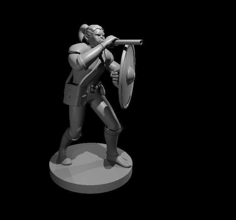 Half Orc Bard (3 Variants Available) - MZ4250