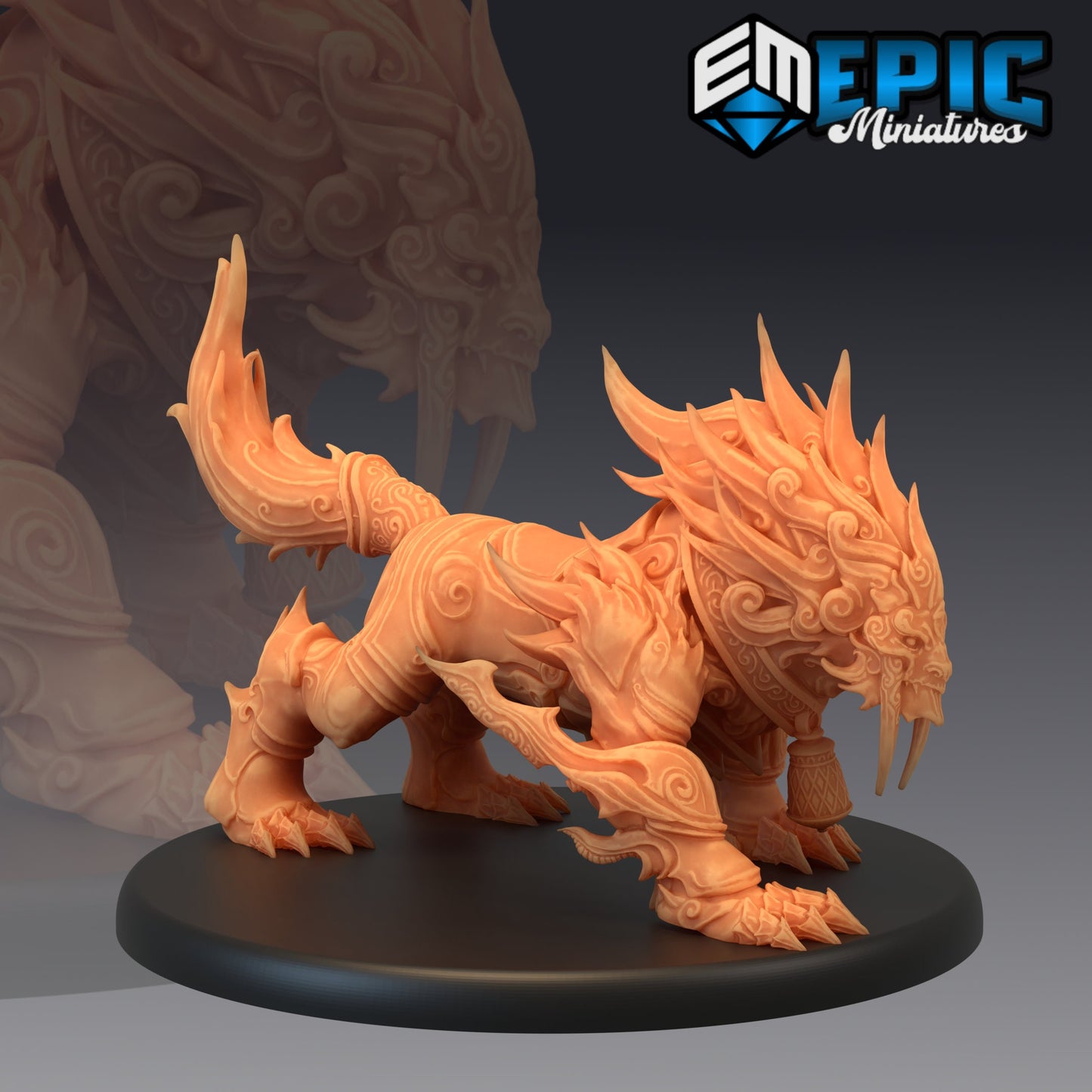 Guardian Fuu Tiger (4 Variants) - Epic Miniatures