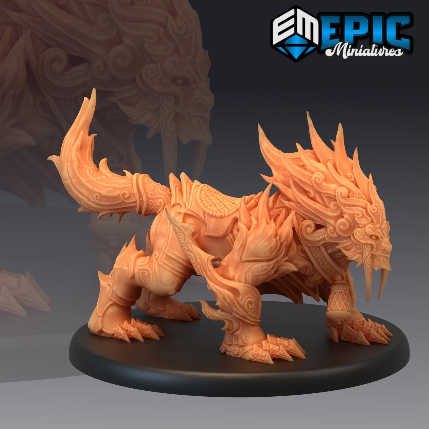 Guardian Fuu Tiger (4 Variants) - Epic Miniatures