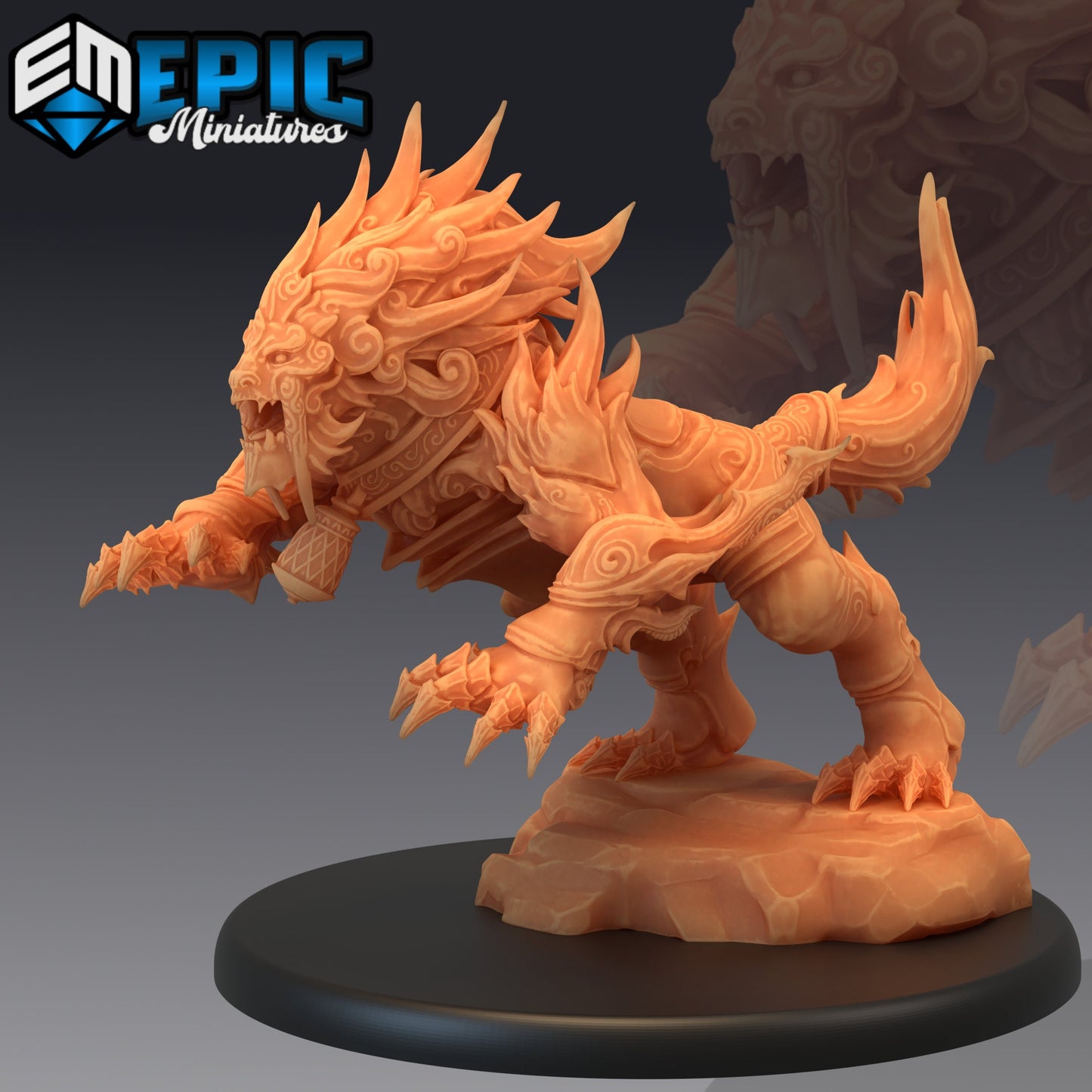 Guardian Fuu Tiger (4 Variants) - Epic Miniatures