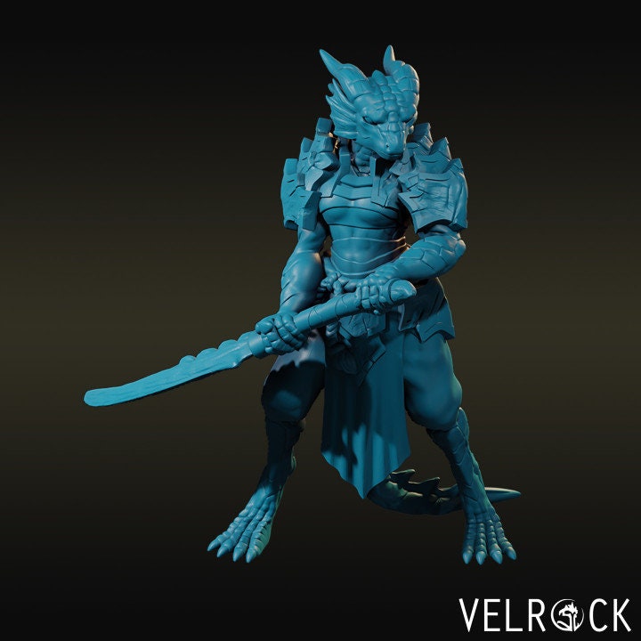 Dragonborn and Half-Dragon Samurai Clan (8 Variants Available) - Velrock