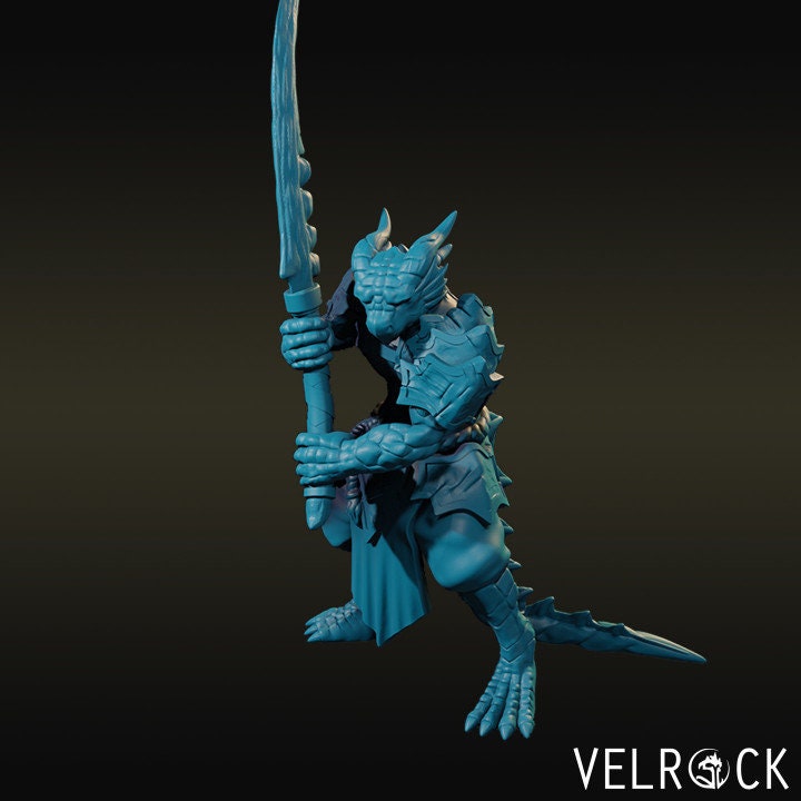 Dragonborn and Half-Dragon Samurai Clan (8 Variants Available) - Velrock