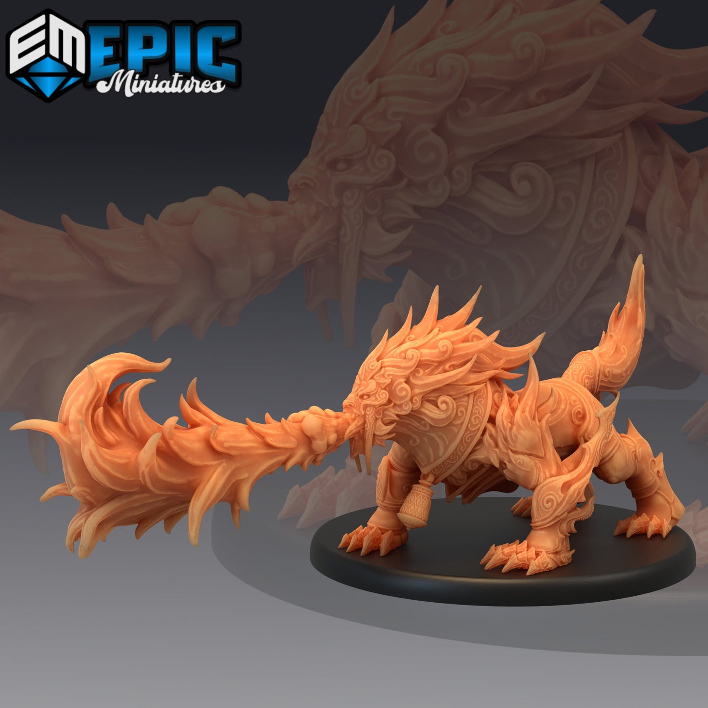 Guardian Fuu Tiger (4 Variants) - Epic Miniatures