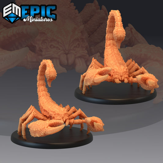 Giant Scorpion (5 Variants) - Epic Miniatures