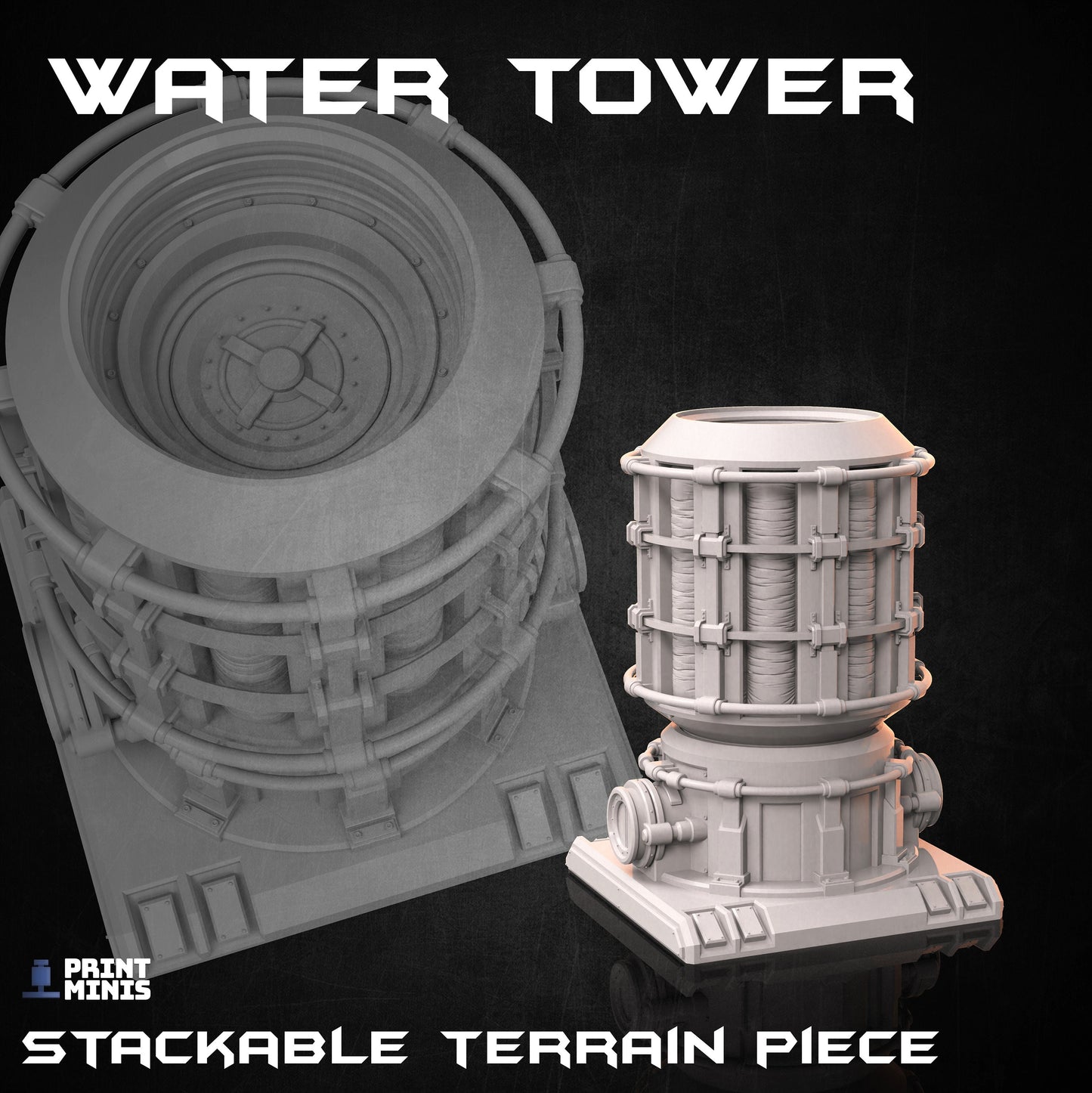 Water Well - Scenery Kit - Print Minis