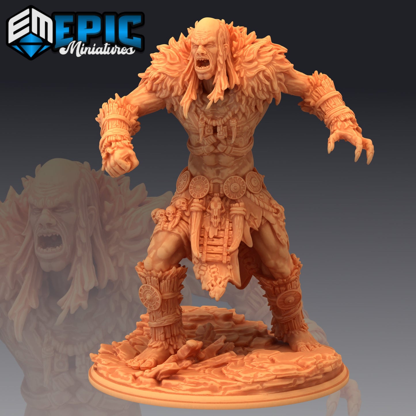 Stone Giant (4 Variants Available) - Epic Miniatures