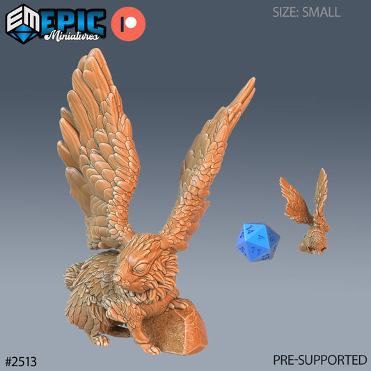Flying Rabbit (3 Variants Available) - Epic Miniatures