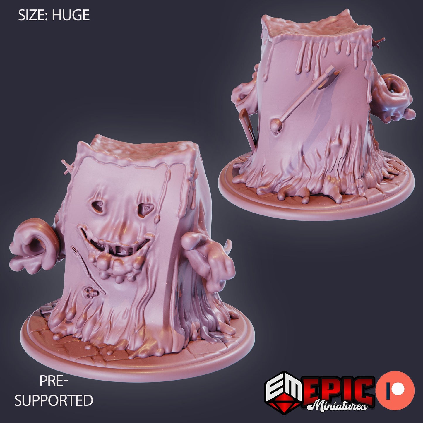 Cube Slime (4 Variants) - Epic Miniatures