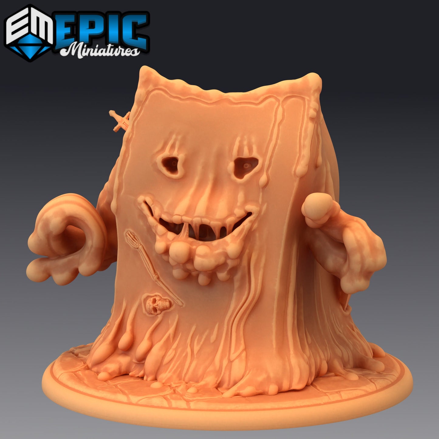 Cube Slime (4 Variants) - Epic Miniatures