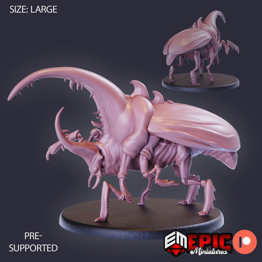 Giant Beetle (3 Variants) - Epic Miniatures