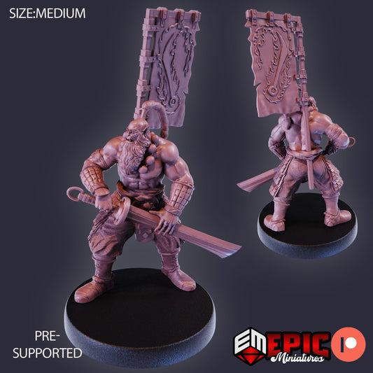 Orc Blade Master (3 Variants) - Epic Miniatures