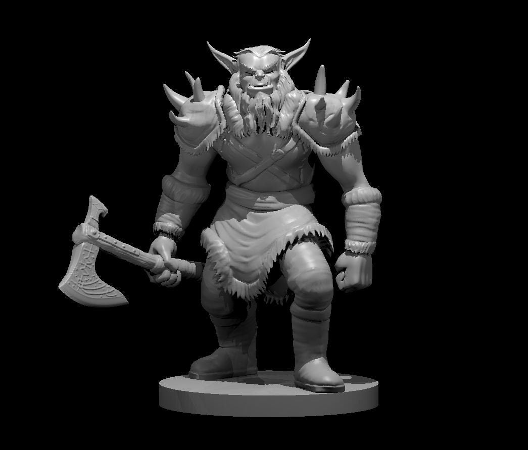 Bugbear Barbarian (3 Variants Available) - MZ4250