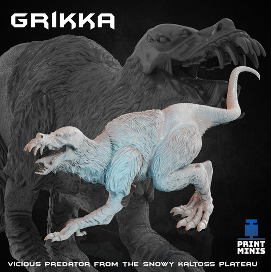 Grikka - Large Predator - Print Minis