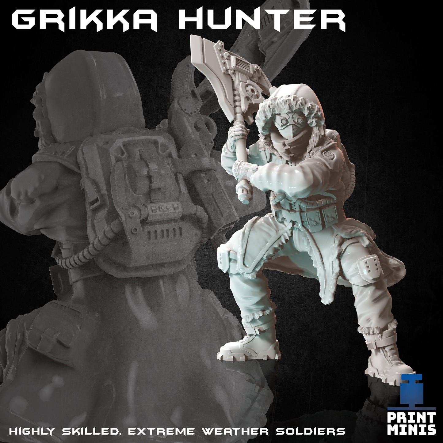 Grikka Hunters (3 Variants Available) - Print Minis