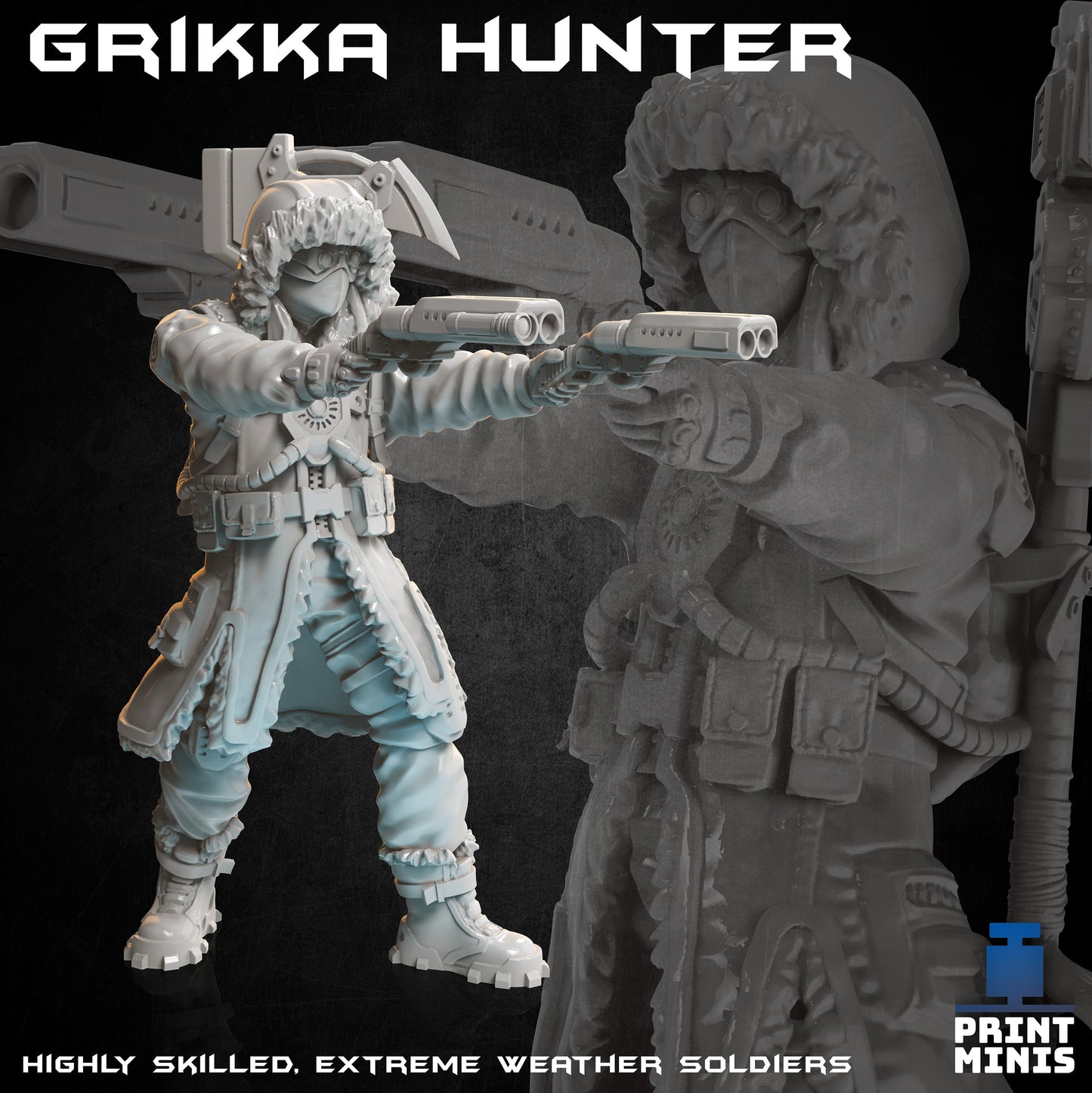 Grikka Hunters (3 Variants Available) - Print Minis