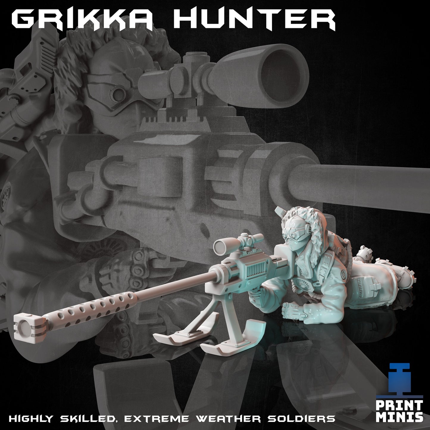 Grikka Hunters (3 Variants Available) - Print Minis