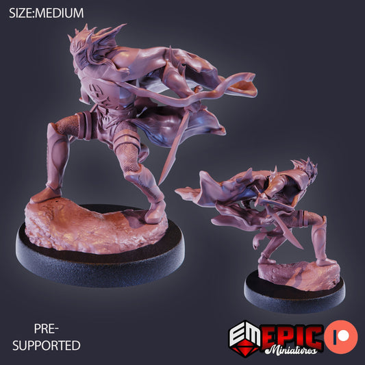 Atlantean Knight (3 Variants) - Epic Miniatures