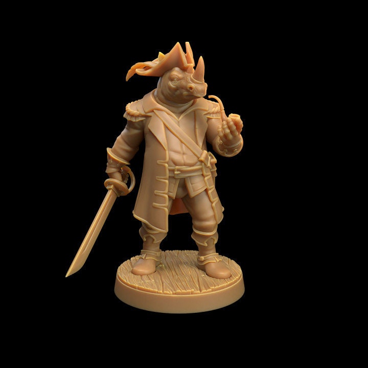 Rhino Folk Crew (5 Variants Available) - Dragon Trapper's Lodge