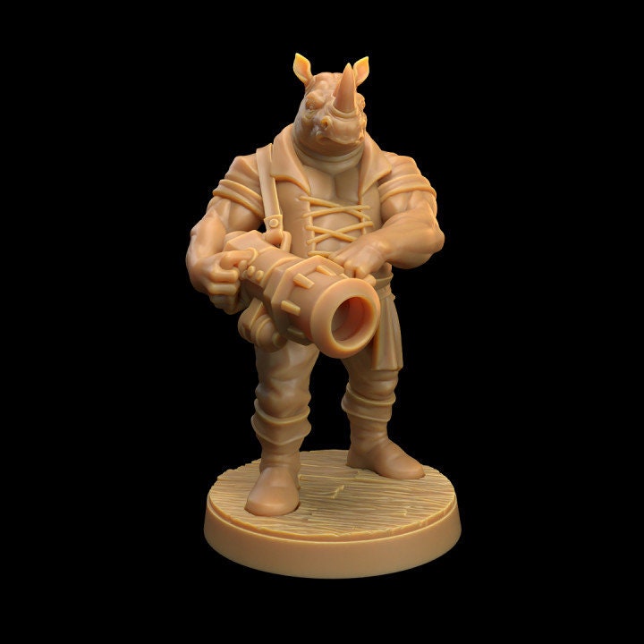 Rhino Folk Crew (5 Variants Available) - Dragon Trapper's Lodge