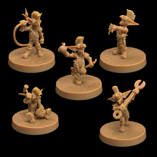 Goblin Scrappers, Pirate Crew (5 Variants Available) - Dragon Trapper's Lodge