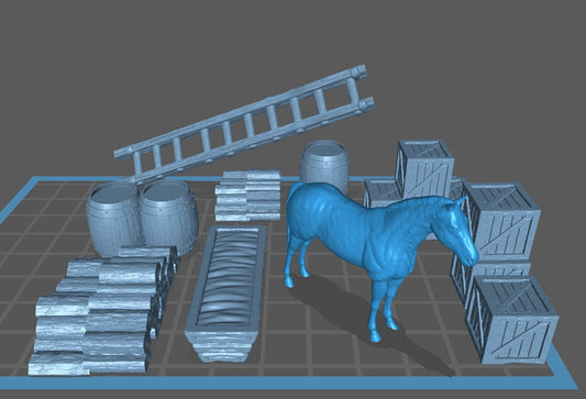 Barn Accessories - Epic Miniatures
