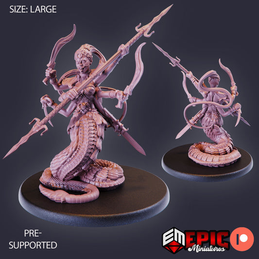 Marilith (3 Variants Available) - Epic Miniatures