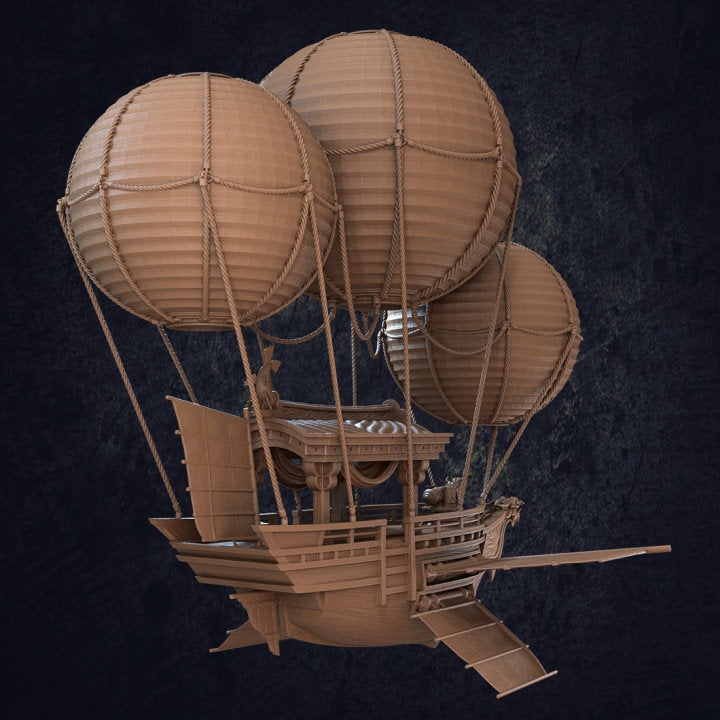 The Gilded Spirit, Airship - Dragon Trapper's Lodge