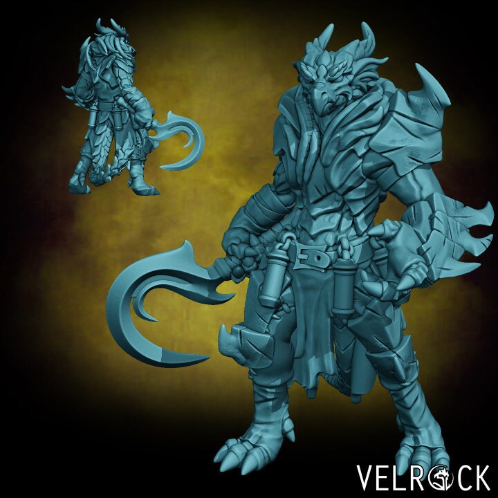 Male Dragonfolk Set 4 (6 Variants Available) - Velrock