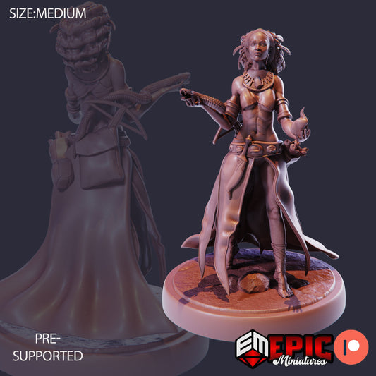 Snake Witch (3 Variants Available) - Epic Miniatures