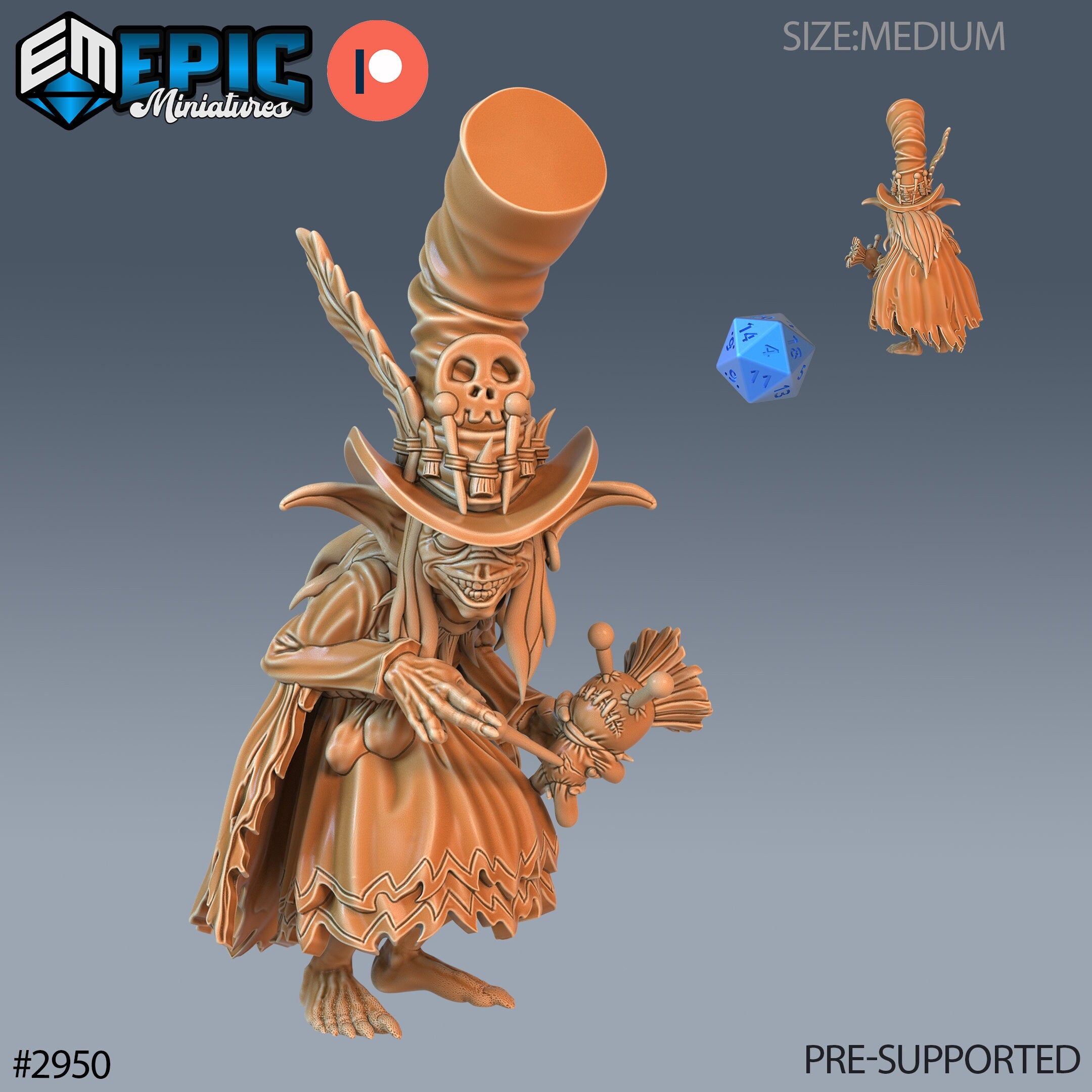 Voodoo Goblins (3 Variants Available) - Epic Miniatures – Couatl's Hoard