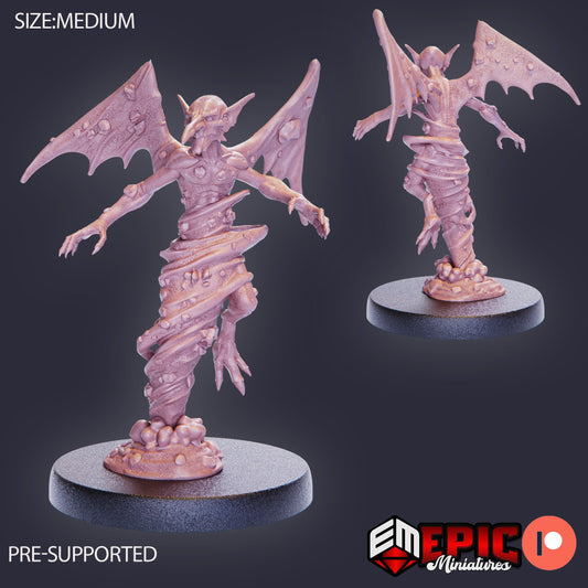 Sand Mephit (2 Variants Available) - Epic Miniatures