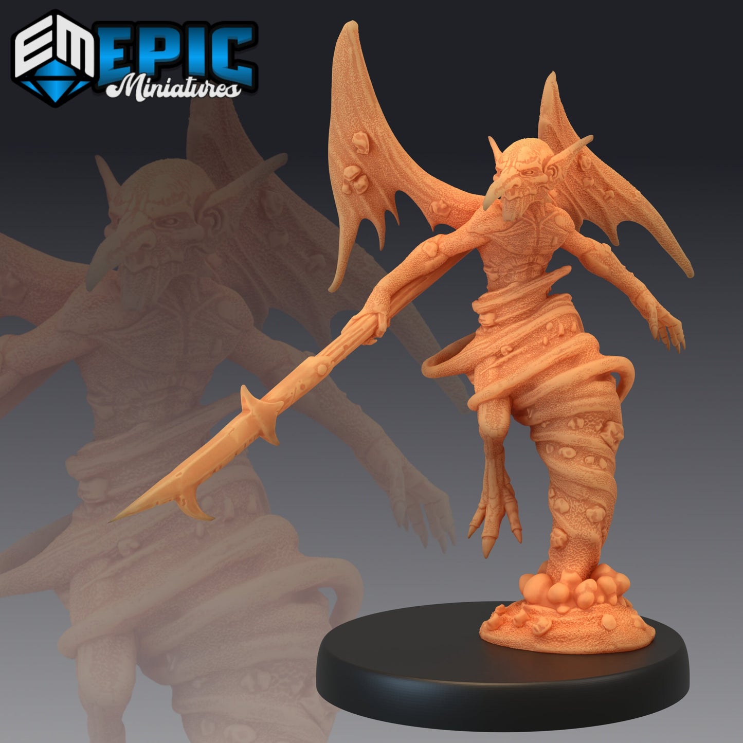 Sand Mephit (2 Variants Available) - Epic Miniatures