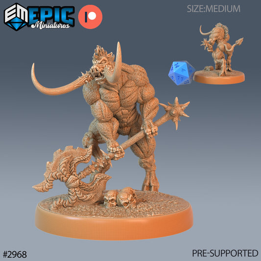 Wereboar (3 Variants Available) - Epic Miniatures