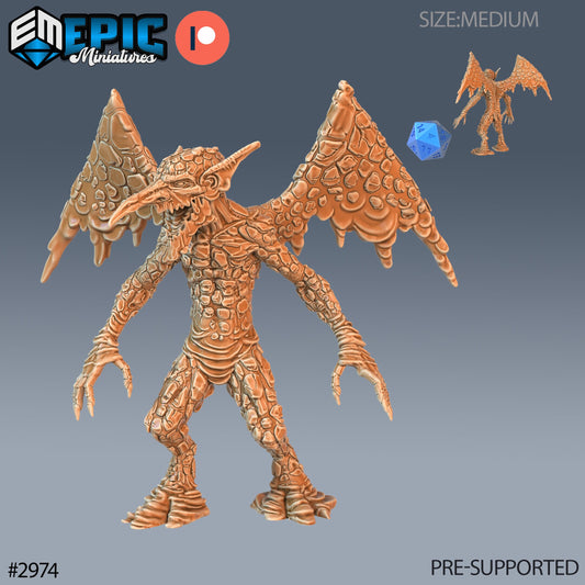 Magma Mephit (2 Variants Available) - Epic Miniatures