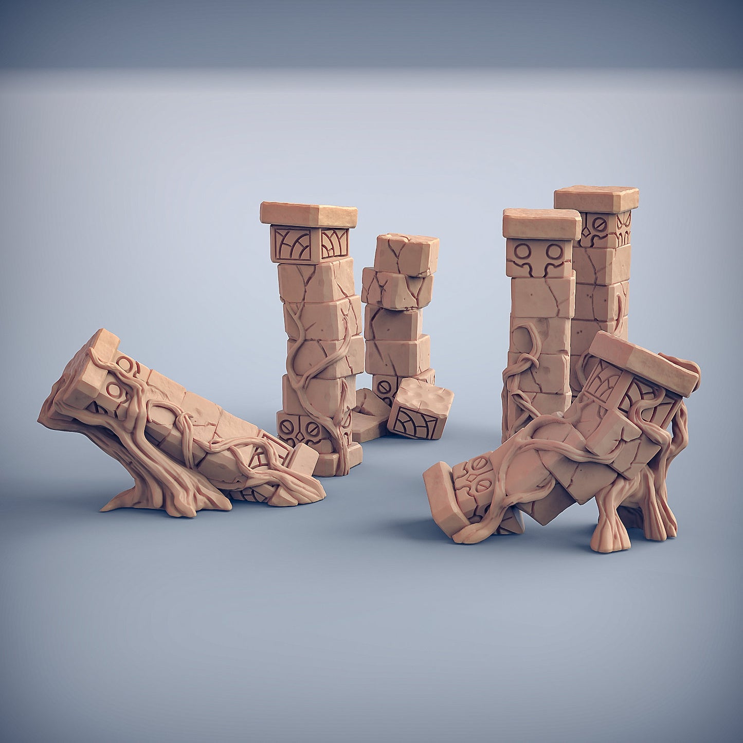Holmuran Temple Ruins - Terrain Set - Artisan Guild