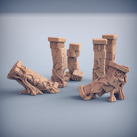 Holmuran Temple Ruins - Terrain Set - Artisan Guild