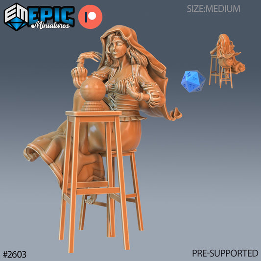 Fortune Teller (3 Variants Available) - Epic Miniatures
