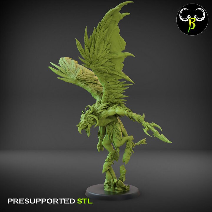 Avian Hunter Lance Squad (7 Variants Available) - Clay Beast Creations