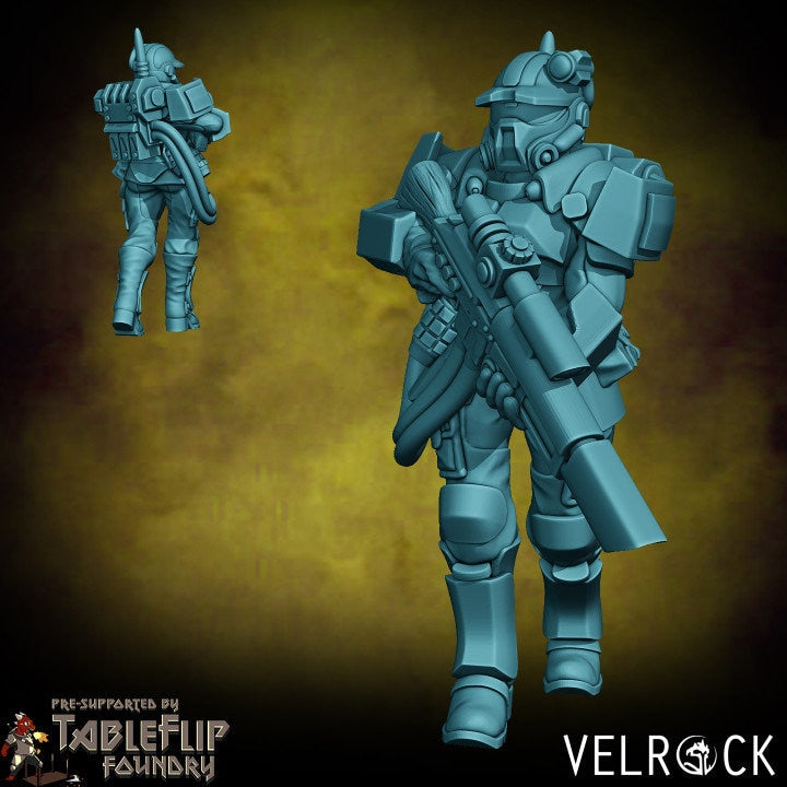 Tempest Guardsmen Elites - Female Squad (8 Variants Available) - Velrock