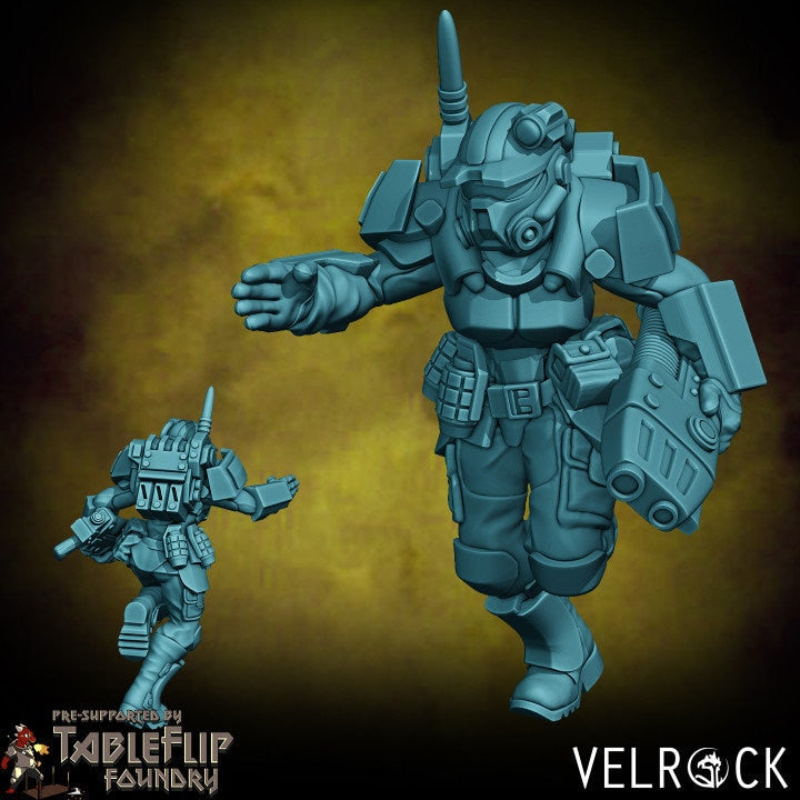 Tempest Guardsmen Elites - Female Squad (8 Variants Available) - Velrock